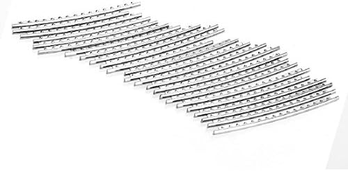 2.2Mm Durable Silver Tone 24Pcs Fret Wire Replacement Parts For Acoustic Guitar Professional Durable
