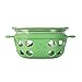 Lifefactory 1 Cup BPA-Free Glass Food Storage and Bakeware with Protective Silicone Sleeve and Lid, Grass Green