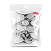 ULTNICE 6 Pack Stainless Steel Large Beach Bath Towel Clips, Heavy Duty Clothes Hanger Clamp- Keep Your Towels From Blowing Away