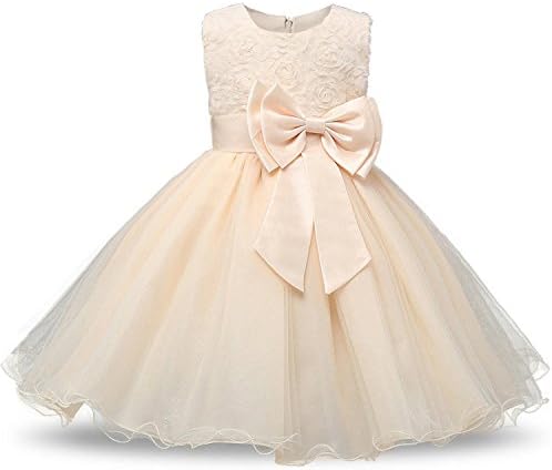 Sequin Girl Dress Children Clothing Wedding Party Girls Dresses first birthday Clothes Newborn Princess Infant Dress Girl C5HU 6M