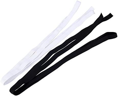 Multifunction Elastic Fabric Ribbon Cord Sewing Trim Band Webbing Crafts Pack of 6