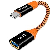 USB C to USB Adapter - 2Pack 0.6FT EVISTR Type C to