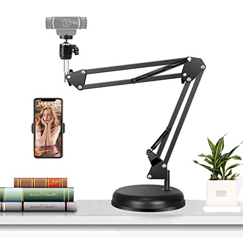 Desktop cam Stand Scissor Arm Stand Overhead cam Mount with Heavy