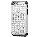 iPhone 6s Plus Case, Fosmon HYBO-SD Sparkle Diamond Star Design Hybrid Case for Apple iPhone 6 Plus (2014) / iPhone 6s Plus (2015) - Black/White