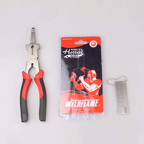 Weldflame Nickel-Iron Plated Antirust MIG Welding Pliers