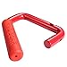 Hooke Road Solid Steel Red Front Grab Handles for 2007-2018 Jeep Wrangler JK & Unlimited - Pair