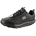 Skechers Men's Liv SR - Brawny Black Leather 9.5 EW