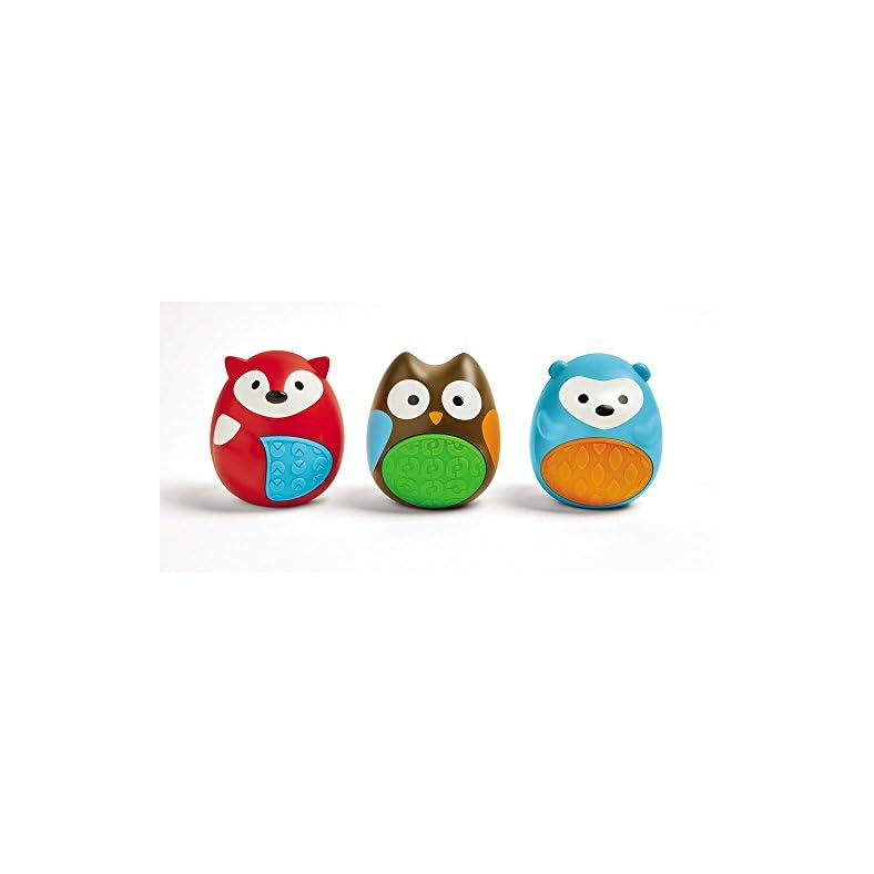 Skip Hop Egg Shaker Trio Baby Toy, Explore & More, 3pc Set
