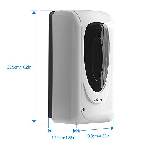 LATT Automatic Liquid Hand Sanitizer Dispenser Wall Mounted, Commercial