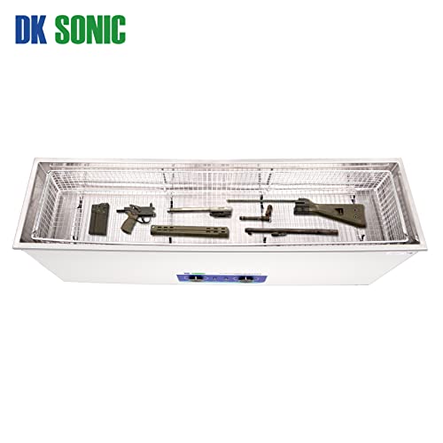DK SONIC 30L Ultrasonic Gun Cleaner with Timer Basket and Stainless