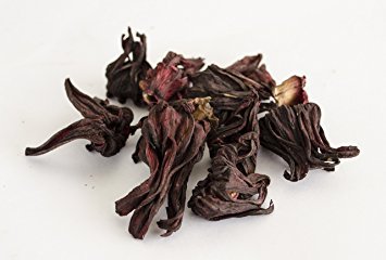 Roselle Tea rose eggplant flower loose leaf tea, reduce blood pressure, enhance your immune system against aging and the antioxidant capacity of pure hibiscus tea, decaffeinated 1.4oz