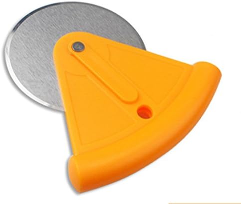 Mini Pizza Cutter With Proctive Box (Orange)