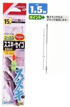 Amazon オーナー針 ぶつ込スズキ セイゴ 鈎16 ハリス6 N 353 オーナー Owner 完成仕掛け