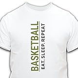 Eat Sleep Basketball Repeat T-Shirt