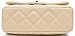 ILISHOP Women's Fashion Handbag Quilting Chain Cross Ladies Shoulder Bag Korean Style Quilted Cross-body Bags For Teens Hot Sale (Apricot)