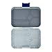 YUMBOX TAPAS Larger Size (Flat Iron Gray) Leakproof Bento lunch box with 5 compartment non-illustrated food tray or Adults, Teens & Pre-teens