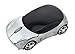 Welltop Wireless Mouse Computer Mice Car-shaped Game Mice 2.4Ghz Optical Mouse for pc Laptop Computer (Silver)