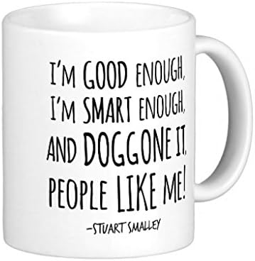 Stuart Smalleys Daily Affirmation Classic White Coffee Mug