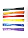 Izzi Arts Rainbow Rhythm Ribbon Set | Dance Ribbons | Wedding Ribbons | Ribbon Sticks | Gymnastics Ribbons