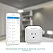 Koogeek Smart Plug, WiFi Socket, Compatible with Amazon Alexa, Apple HomeKit and Google Assistant, Electronics Controller on 2.4GHz Network [2 Packs]