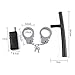 Tinksky Boys' Policeman Role Play Toy Walkie Talkie Police Baton Handcuffs Set Halloween April Fool 's Day children's party Decoration