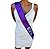 "The Birthday B*tch" Purple Satin Sash - Funny Birthday Party Supplies and Decorations- 21st Birthday