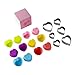 Heart Cookie Cutter & Heart Silicone Cupcake Mold - 6pc Heart Shaped Metal Cookie Cutters Pancake | 12pc Silicone Heart Baking Molds - Food Grade | Valentines Cupcake Liners And Ring Set - Recipe Book