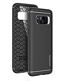 Galaxy S8 Case, Yootech Resilient TPU Shock Absorption Carbon Fiber Design for Samsung Galaxy S8