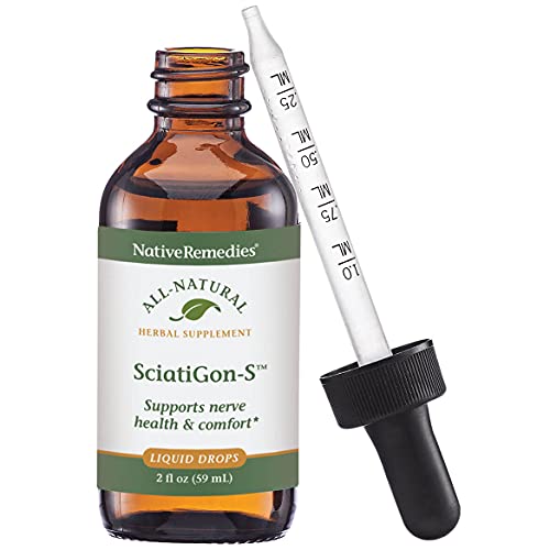 Native Remedies SciatiGonS All Natural Herbal Supplement for Sciatic