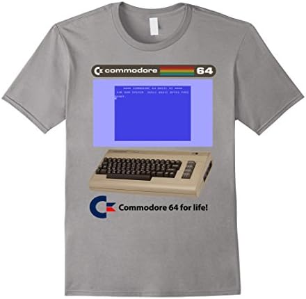 Men's Commodore 64 for life! Large Slate
