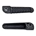 Black Rear Foot Rest Pegs Compatible with Yamaha YZF R1 R6 R6S VMAX V-MAX 1700 1200 VMX17 Black Motorcycle Foot Pegs Footrests Left & Right