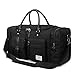 ZUMIT 45L Travel Duffel Bag Mens Womens Large Foldabling Luggage Water-resistant Super Lightweight Shoulder Suitcase Holdall Tote Handbag Brief Case Black #806-S