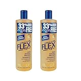 2 Pack X Revlon Flex Body Building Shampoo - For Normal To Dry Hair (592 ml)