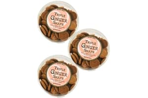 T.J. Trader Joe's Triple Ginger Snaps - 3 Pack (14 oz tubs each)