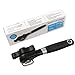 Phelrena Manual Stainless Steel Can Opener Design with Ergonomic Soft Grips Handle Safety Smooth Edge Side Cut and Turn Knob, Lid Lifter That Won't Touch Food,Best New kitchen supplies, Black