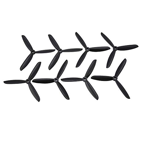 Fashionlook 4 Pairs Cw/CCW 6045 Propeller Props Blade for Rc Racing Drone Quadcopter Aircraft UAV Spare Parts Accessories Component