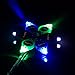 Aquamarine 6 LED Team Orbit - Lights Spinning Light Show Orbital Toy Rave Light - Fun Music Festival Accessories - Flow Toy