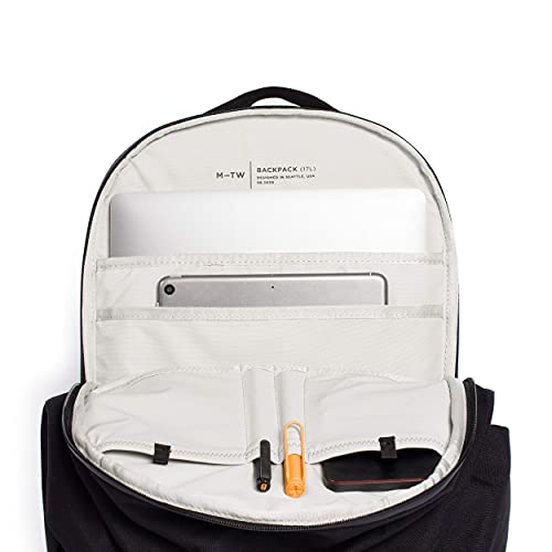 Moment Laptop & Tech Backpack [17L Black] Lightweight Everyday Canvas