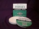 PORTER'S LINIMENT SALVE 2oz by PORTER PRODUCTS ***