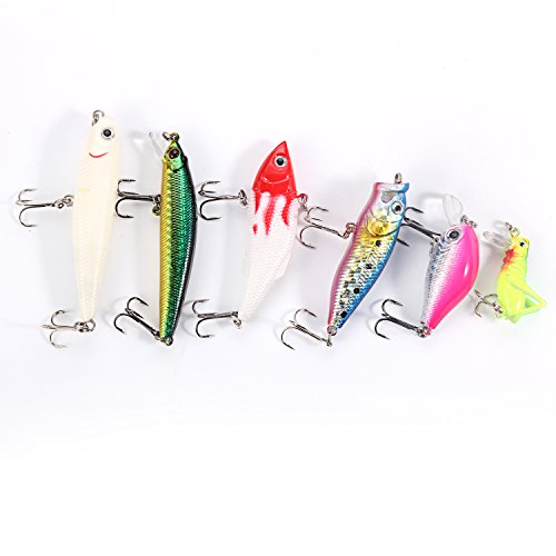 TOCGAMT Fishing Lures 150 Pcs, Fishing Tackle Box Including Frog Lures Soft Plastic Lures Baits Bass (150 Pcs Set)