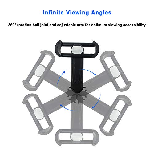 Car Phone Mount Holder, ADINC Universal Air Vent Car Mount Cradle 360 Degree Rotaion Vent Phone Holder Cell Phone Car Holder for GPS Smartphone Samsung Galaxy Note Nexus 6 Etc. - Thumbnail 3