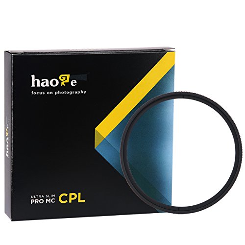 Haoge 43mm MC CPL Multicoated Circular Polarizer Polarizing Lens Filter for Canon VIXIA HF R800, HF R82, HF R80, HF R60, HF R600, HF R700, HF R72, HF R70 Camcorder