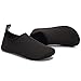 CIOR Lightweight Aqua Socks Quick-Dry Water Shoes Mutifunctional Barefoot For Beach Pool Surf Yoga Exercise SX-Black-40/41