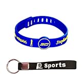AMIC Basketball Silicone Wristband, Adjustable Rubber Bracelet