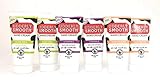 Udderly Smooth Hydrating Hand Cream Variety Pack (2 of each scent), 2 oz. each, Travel Size Lotion - 6 Pack