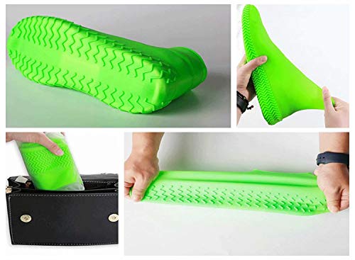 image for SETSAIL Waterproof Boot and Shoe Cover Reusable Non Slip Rain Snow Ove