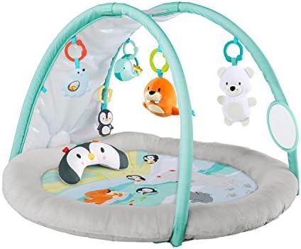 bright starts mr ray ocean lights activity gym