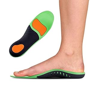 FonsBleaudy Orthotic Inserts with Arch Support – Best Shock Absorption & Cushioning Insoles for Plantar Fasciitis…