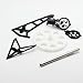 SciencePurchase Rc Helicopter Accessories Bag Spare Parts for WLtoys V913 4CH 2.4GHz