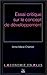 Essai critique sur le concept de développement by 